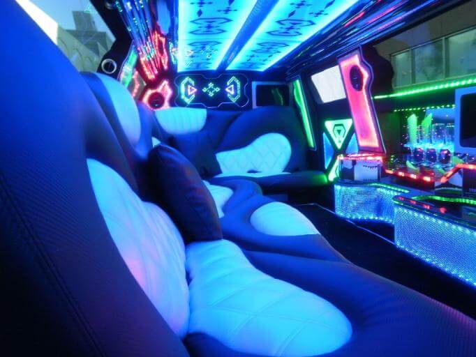 Infiniti Limousine interior